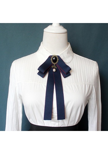 Homyl Şerit Papyon Broş Boyun Kravat Kokteyller Parti Mezuniyet Kırmızı İle Mavi Çok Renkli