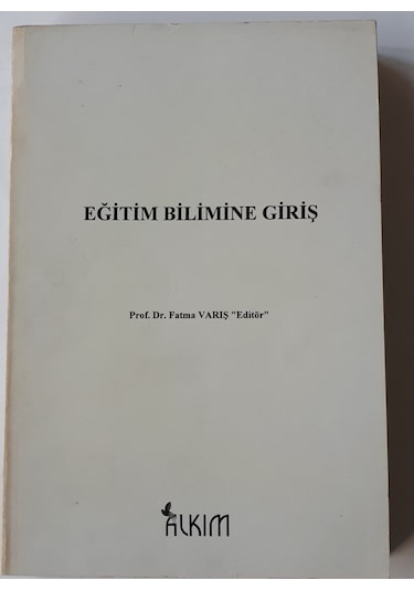 Eğitim Bilimine Giriş Fatma Varış