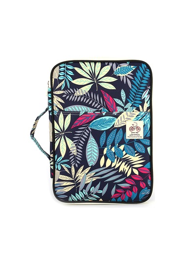 Jeemson Mavi Su Geçirmez Nilon Çanta - A4 Doküman, İpad, Bilgisayar Taşıyıcı - Ofis Ve Belge Saklama Çantası Siyah