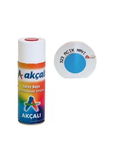 Akçalı Sprey Boya 400 Ml 323 Açık Mavi