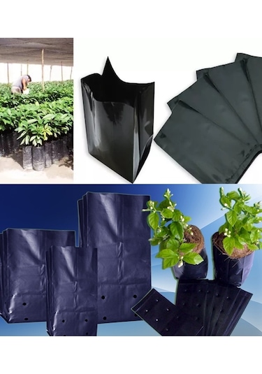 Fidan Poşeti 25X50 Cm Fidan Torbası Fide Fidan Poşeti -Adet Seç