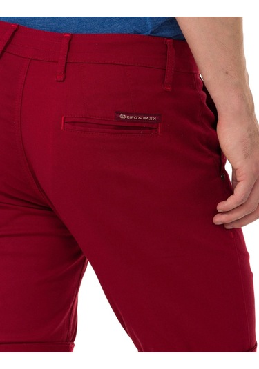Cipo & Baxx Ck272 Basic Keten Şort 001