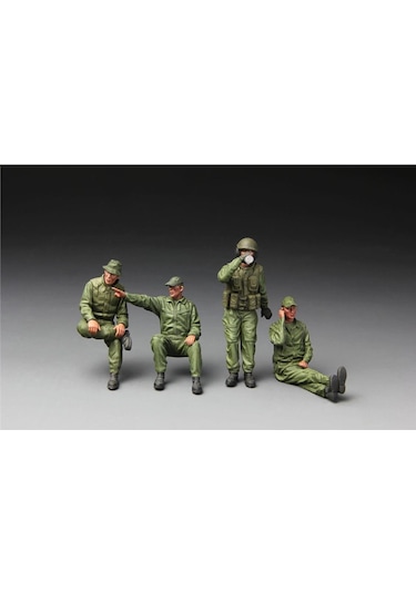 Meng Hs-002 1/35 Ölçek, Idf Tank Mürettebatı, 4 Adet, Plastik Figür Model Kiti-48701