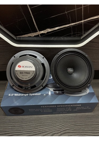 Edison Ed-tr65 Oto Midrange 16 Cm 400w Maksimum 80w Rms