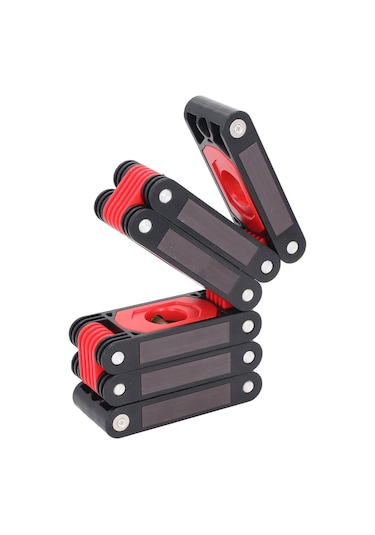 Xindoker 6 Bölüm Katlanabilir Seviye Çizgisi - 72 Cm Alüminyum Malzeme İle Çok Açı Doğru Ölçüm - Ahşapçılık Ve İnşaat İçin Manyetik Fonksiyonlu