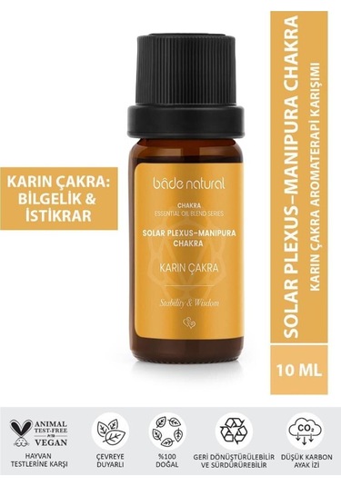 Bade Natural Karın Çakra Aromaterapi Karışımı 10 ML