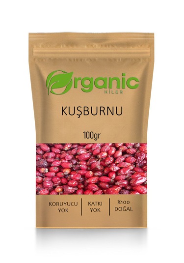 Kuşburnu Tane 100gr. Elenmiş & Taze