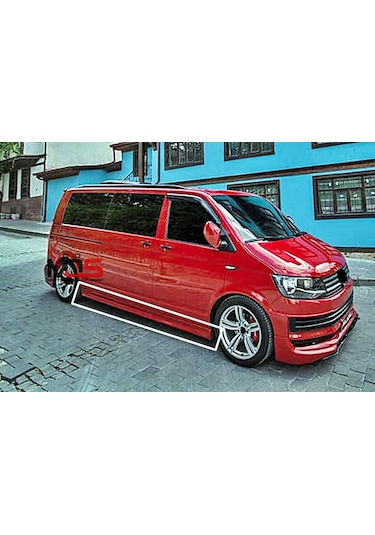 Vw Transporter T7 Uzun Şase Marşpiyel Fiberglass Boyasız
