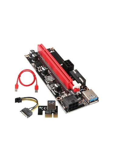 Riser Kart Ver 009S Pcı E 16X Yükseltici Kart Riser Ver009S Son S