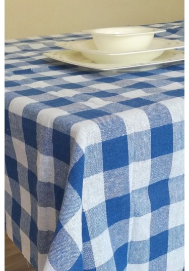 Çok Amaçlı Piknik-masa Örtüsü Sofra Bezi Mavi 150x150