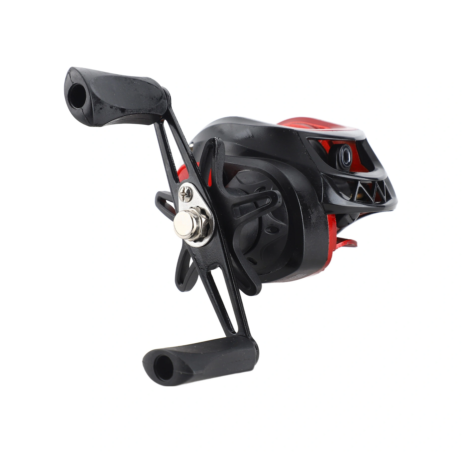 Vkemall Metal Baitcasting Reel Saçma Olmayan Tel 7.2:1 Diş Oranı 8kg Fren Gücü Uzun Atış Dondurma Deniz Balıkçılığı Sol El