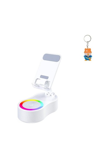 Joyhub Yeni 360 Döner Kaldırma Cep Telefonu Tutucu Cep Telefonu Beyaz Telefon Var Direksiyon