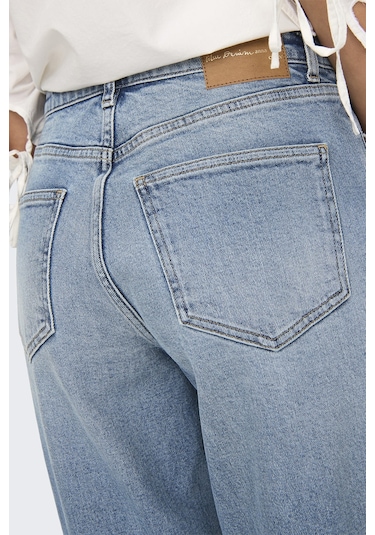Only Bayan Kot Pantolon 15341427 Açık Mavi Açık Mavi