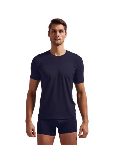 Josejuan Erkek Fanila Exclusive V Yaka Modal Likralı Suprem 54212-lacivert