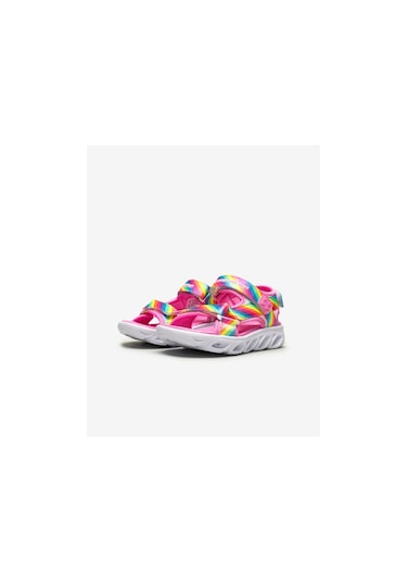 Skechers Hypno - Flash  -  Rainbow Lights Büyük Kız Çocuk Çok Renkli Işıklı Sandalet 20218L Mlt Çok Renkli