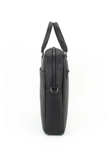 Case Club 17.3 İnç Omuz Askılı Unisex Laptop Evrak Çantası Taba