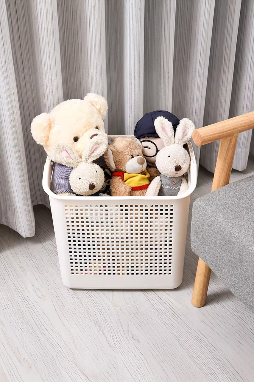 İronika Samba Kirli Temiz Çamaşır Sepeti Çok Amaçlı Oyuncak Sepeti - Yeşil Yeşil