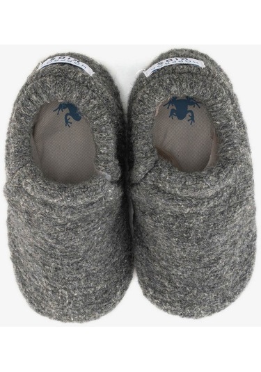 Recycled Woo Wooly Yünlü Gri Barefoot Patik Gri