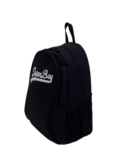 Superbag Sırt Çantası Siyah-Beyaz Seyahat Kurs Okul Günlük Kullanım Siyah - Beyaz