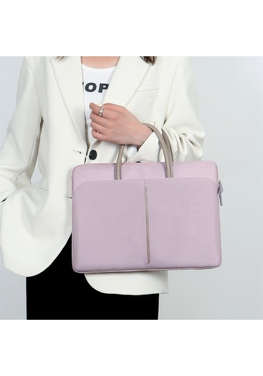 Sones 13 - 13,3 İnç Oxford Kumaş Dizüstü Bilgisayar Çantası Erkek Kadın Pu Saplı Evrak Çantası Diğer