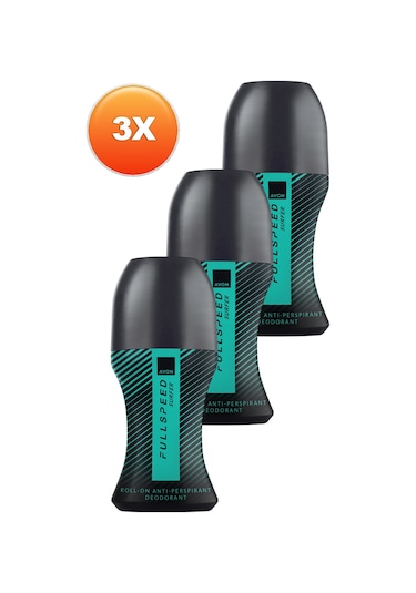 Full Speed Surfer Erkek Roll-on 50ml Üçlü Paket