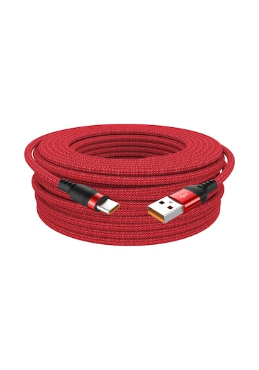 Nnbılı 6a Mikro Usb Hızlı Şarj Kablosu 1m-8m Xiaomi Redmi/Samsung Uyumlu Android İçinmavi2m