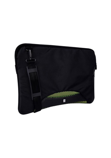 Minbag Billy 15" Laptop Çantası Siyah Yeşil