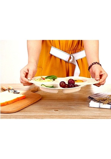 Bebekler İçin Araba Şeklinde Sevimli Mama Tabağı Çocuk Tabldot N