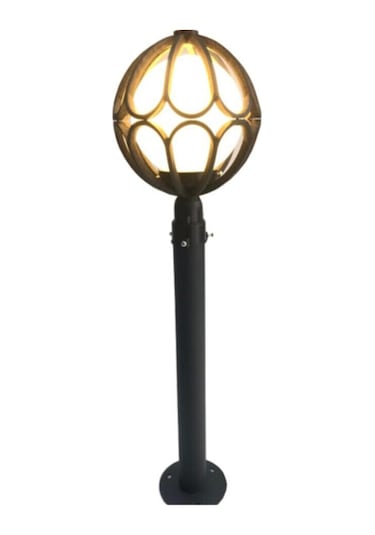 92 Cm Papatya Direkli Bahçe Armatürü - Bahçe Lambası