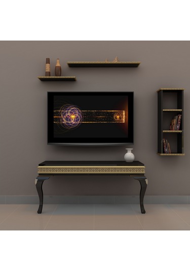 Decorotti - Lucca A2-3 Gizli Bölmeli Tv Ünitesi