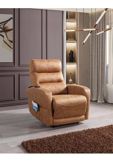 Neva Tekli Koltuk Rehome Sinema Koltuğu 85x97x110 Cm Kiremit