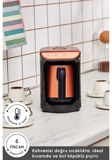 Karaca Hatır Köz Sütlü Türk Kahve Makinesi