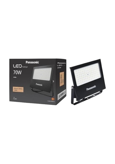 Panasonic Led Floodlight 70w 5850lm 3000k Kelvin-sarı Işık Çok Renkli