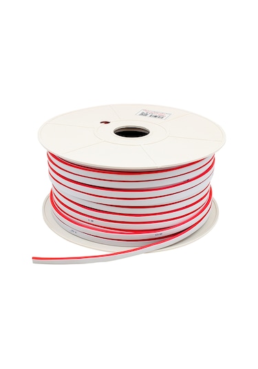 Powermaster 12 Volt 100 Metre Pembe Neon Şerit Led Işık Tabela Yazı Ledi 12v