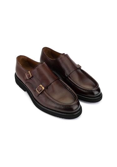 Tamer Tanca Erkek Hakiki Deri Taba Casual Ayakkabı 537 3796 Erk Ayk Sk25-26 Taba Shrnkl Taba