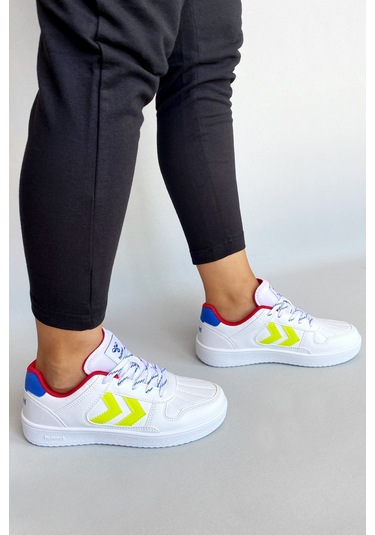 Hummel Court 1990 Unisex Spor Ayakkabı Beyaz - Yeşil