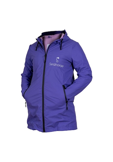 Sea Horse Luxury Yağmurluk Mor XL Beden Çok Renkli