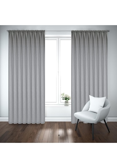 Premier Home Fon Perde 140x260 Taş Gri