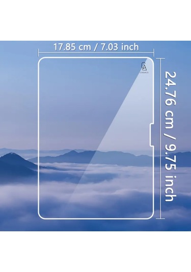 İpad Air 11 2025 M3 A3266-a3267 İle Uyumlu Temperli Kırılmaz Cam Ekran Koruyucu