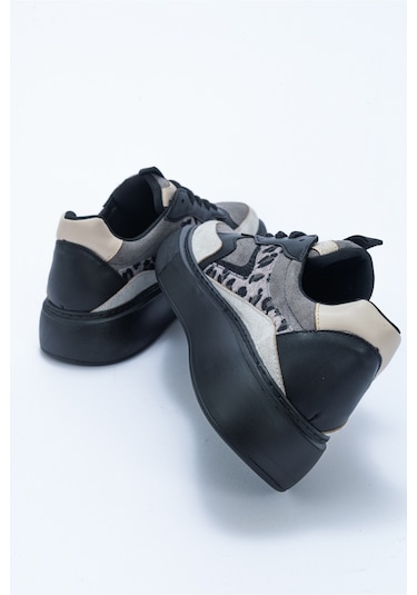 Luvishoes Aere Buz-siyah Kadın Spor Ayakkabı Buz - Siyah