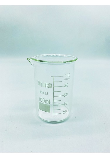 Şişe Dükkanı Cam Beher Dereceli Borosilikat 3 x 100 ML