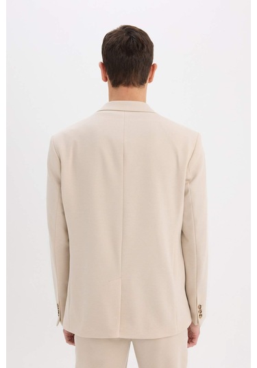DeFacto Modern Fit Astarlı Düğmeli Blazer Ceket C5990AX25SPBG49