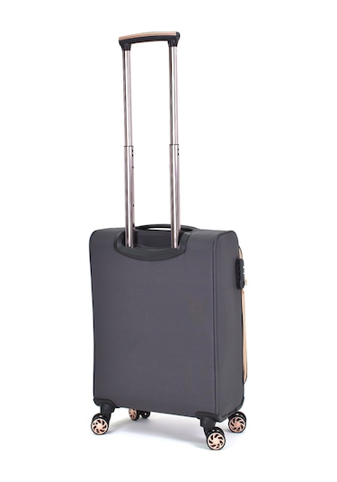 Fossil Ultra Light Kumaş Kabin Boy Valiz Gri Fsl027
