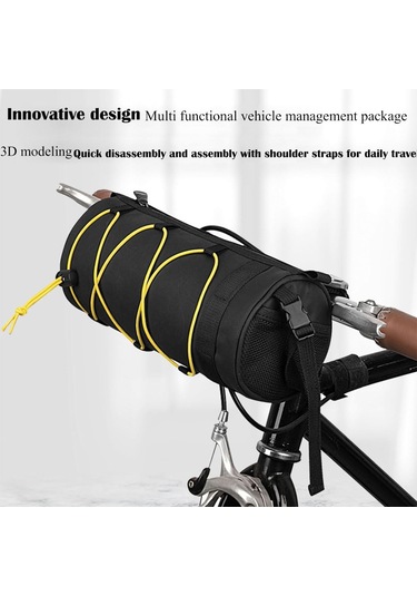 Bisiklet İçin Bisiklet Çantaları Ön Raf Dağ Telefon Üst Tüp Bisiklet Poşetleri Yetişkin Bisikletler İçin Seyahat Depolama Girdeli Çantası Sarı Sarı
