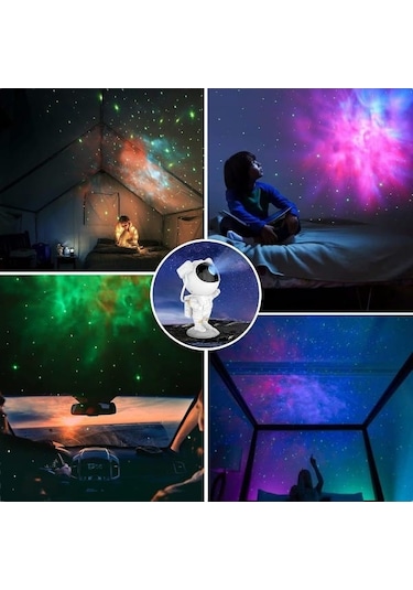 Astronot Lamba Spikerli - Taşınabilir Bluetooth Hoparlör, Yüksek Ses Gücü