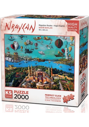 Ks Games 2000 Parça Ayasofya Puzzle