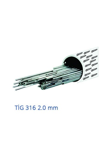 Astor Tig 316 Paslanmaz Kaynak Teli 2.0 MM 5 KG Tüp