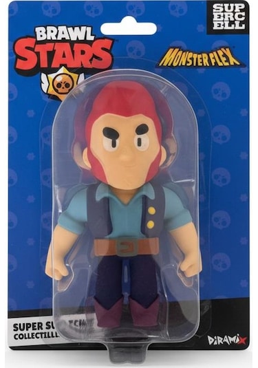Brawl Stars Monster Flex Esnek Oyuncak Figür - Çek Uzat Stres Oyuncağı