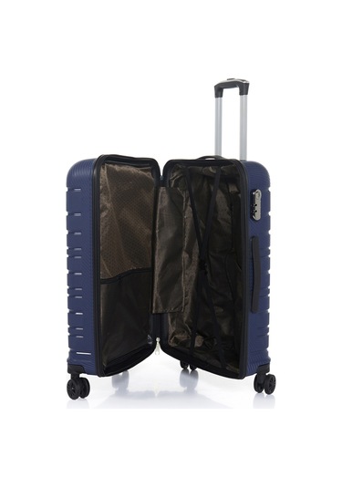 Hotowa Gold Pp Valiz 8010 Gece Mavisi Tsa Kilitli Orta Boy Koyu Mavi