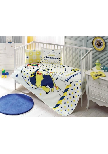 Taç Fenerbahçe Minik Kanarya Bebek Pike Takımı